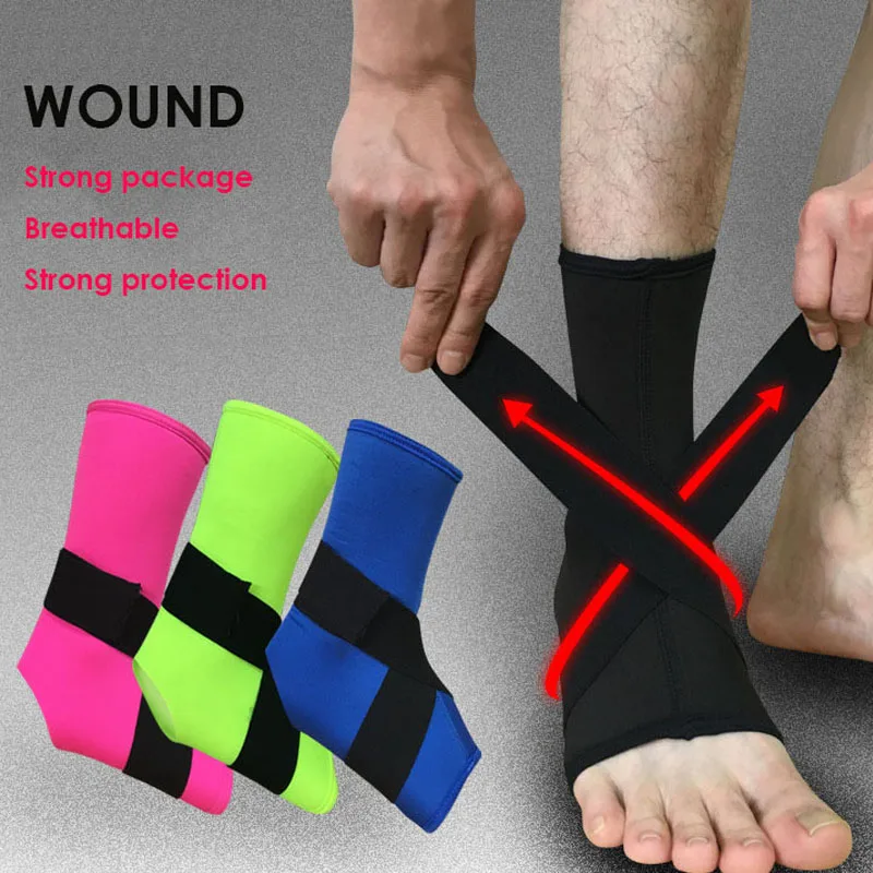 

1PCS Ankle Support Sport Breathable Ankle Brace Protector Football Basketball Elastic Ankle Pad Safety Brace Guard