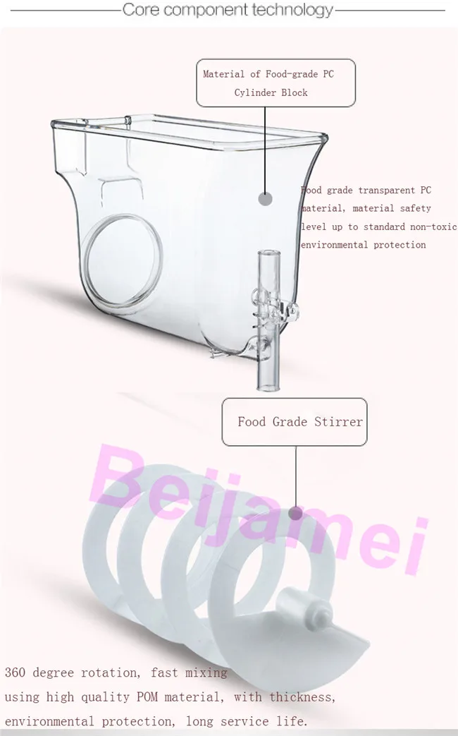 Beijamei таяния снега грязи машина общественного питания магазин коммерческих смузи холодной устройство для приготовления напитков