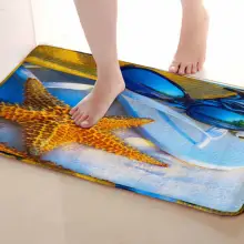 Флип-флоп Стиль Ванная комната Коврики, забавные Нескользящие Для ванной Коврики, Занавески для душа Интимные аксессуары, Коврики Чинг вашей душе Шторы