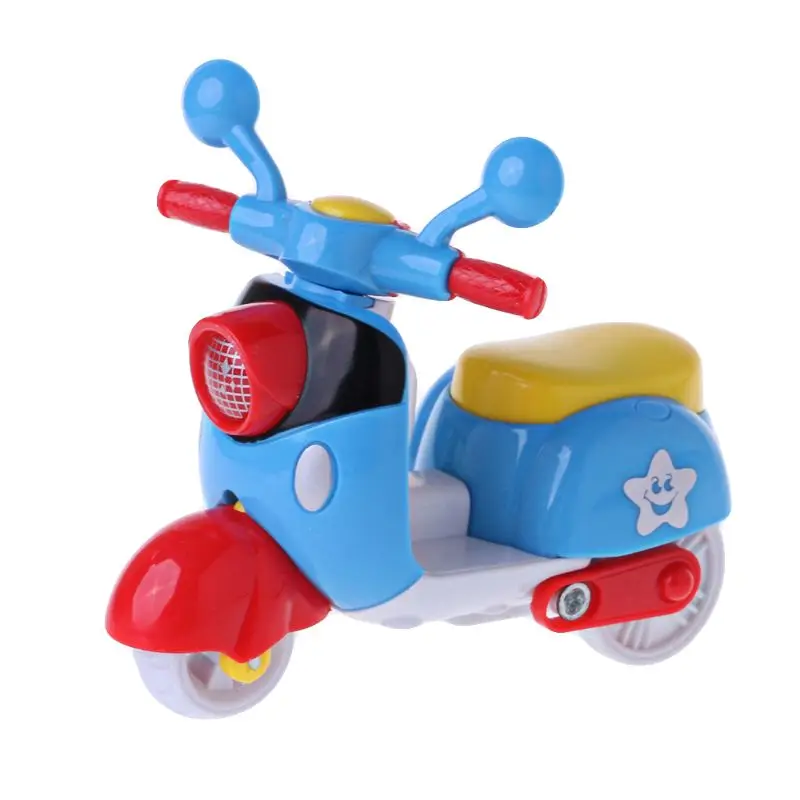 1 шт. Детские инерции мини Пластик моделирование мотоцикл игрушки для детей раннего обучения забавные подарки на день рождения Прямая