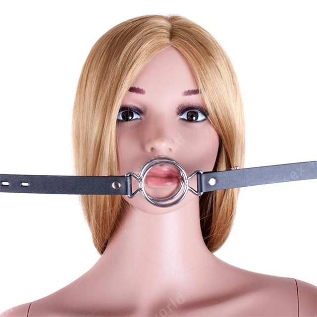 BDSM – jouets érotiques et Sexy, anneau rond Gag à bouche ouverte, harnais  médical 100% en