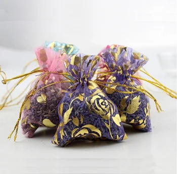 

200 bags Lavender Sachet Natural Aromatic For Living Room Drawer Car Office Bags Smell Sachet Free Shipping