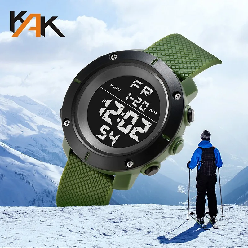 

Sports Watches Men Dive 30m Digital LED Army Watch Mens Casual Electronics Wristwatches relojes hombre 2019 Luxury Brand