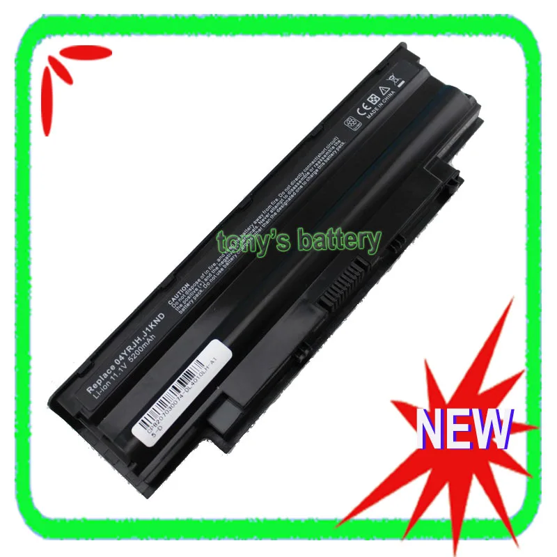 6 Cell Laptop Battery for Dell Vostro 1440 1450 1540 1550 3450 3550 3555 3750 2420 2520 3550N WT2P4