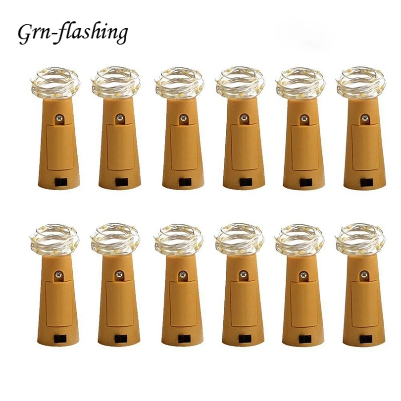 10pcs 5pcs Wine Bottle Cork LED fairy Lights garland BATTERY for all Holiday Christmas Party Indoor Outdoor Decoration lights