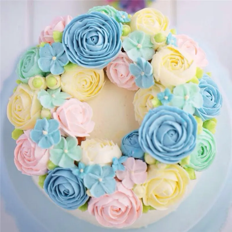 TTLIFE цветок розы цветение Цветочные силиконовые помадки мыло 3D форма для торта, капкейков желе конфеты шоколадное украшение формы для выпечки