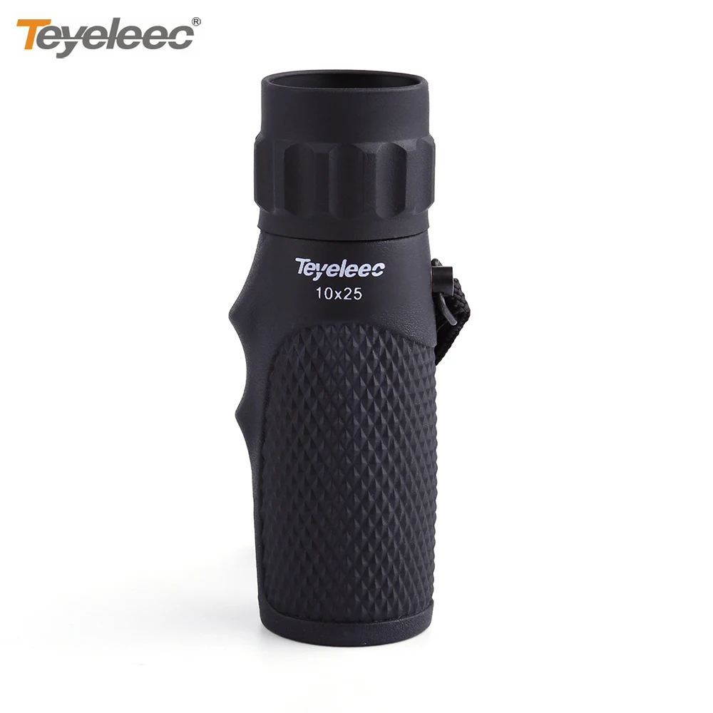 Teyeleec 10x25 Mini Pocket size Monocular Telescope-in