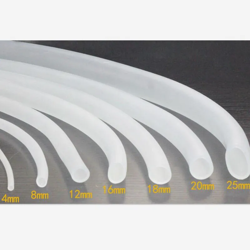 

Silicone Hose / food grade transparent pipe / tank oxygen tube / hose rubber tube tasteless tendon