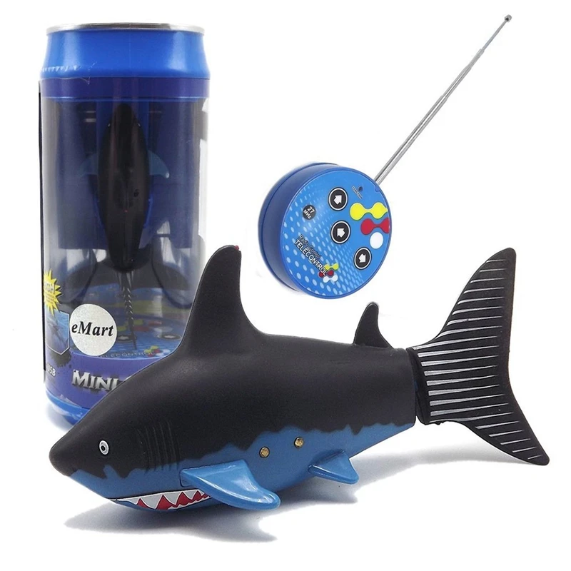 

2.4V 3CH Mini Remote control RC Super Mini Shark Fish Boat Submarine Swim in Water for Kids Gift Electric Water Game Toy