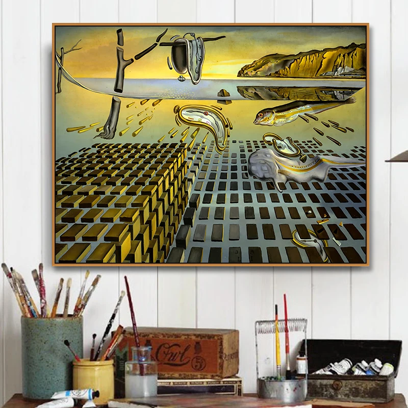 Salvador Dali The Disintegration Of The Persistence Of Memory