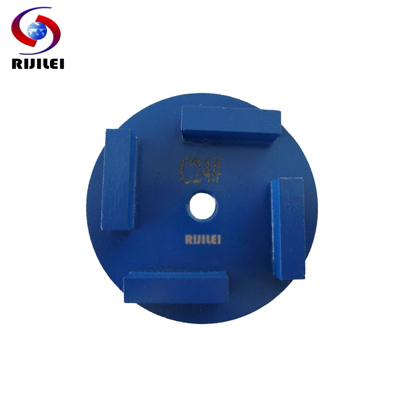 RIJILEI 12 PCS/Set Diamond grinding disk Diamond Grinding Wheel for Concrete Floor Polishing Marble Grinding shoes V30B