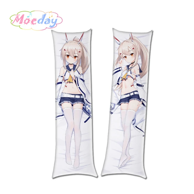 3 Azur Lane Anime Characters ILLUSTRIOUS& HMS Hood& Hugging Body Pillow Cases - Цвет: 3