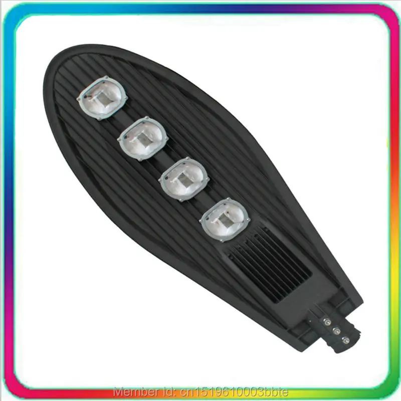 3PCS 85-265V Epistar Chip Warranty 3 Years Outdoor Industrial Garden Flood Lighgting 200W LED Street Lights Road Yard - Цена: 