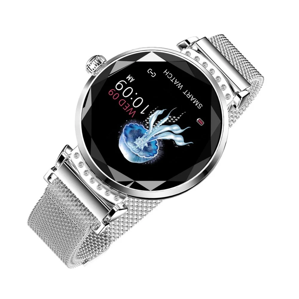

2019 Newest IP67 Wateproof Valentine's Day Gift Women Blood Pressure&Heart Rate Monitor Sport Smart Bracelet Watch Pedometer #A