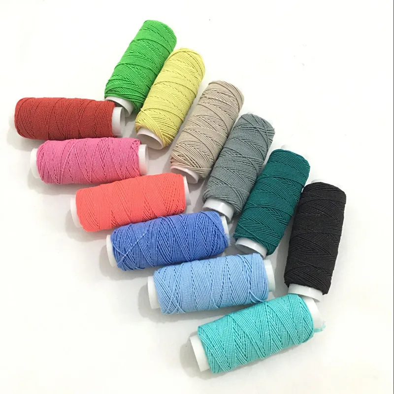 12 x Round Sewing Shirring Elastic Craft 20 Metres Spools AA7640