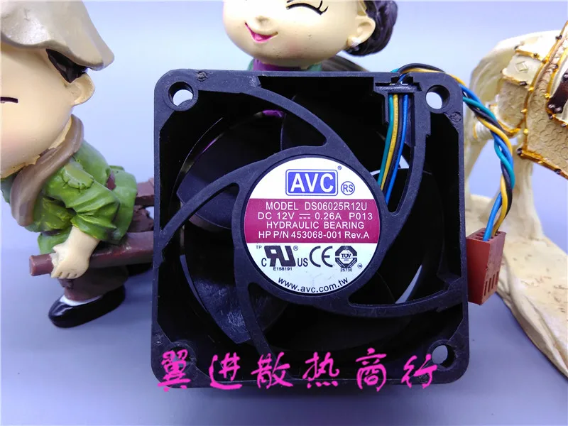 Бесплатная доставка Для AVC DS06025R12U P103 постоянный ток 12 В 0 26 а 4 проводной контактный