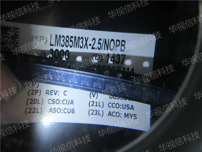 LM385M3X-2.5 эталон напряжения R 926-LM385M3X-2.5NOPB чип