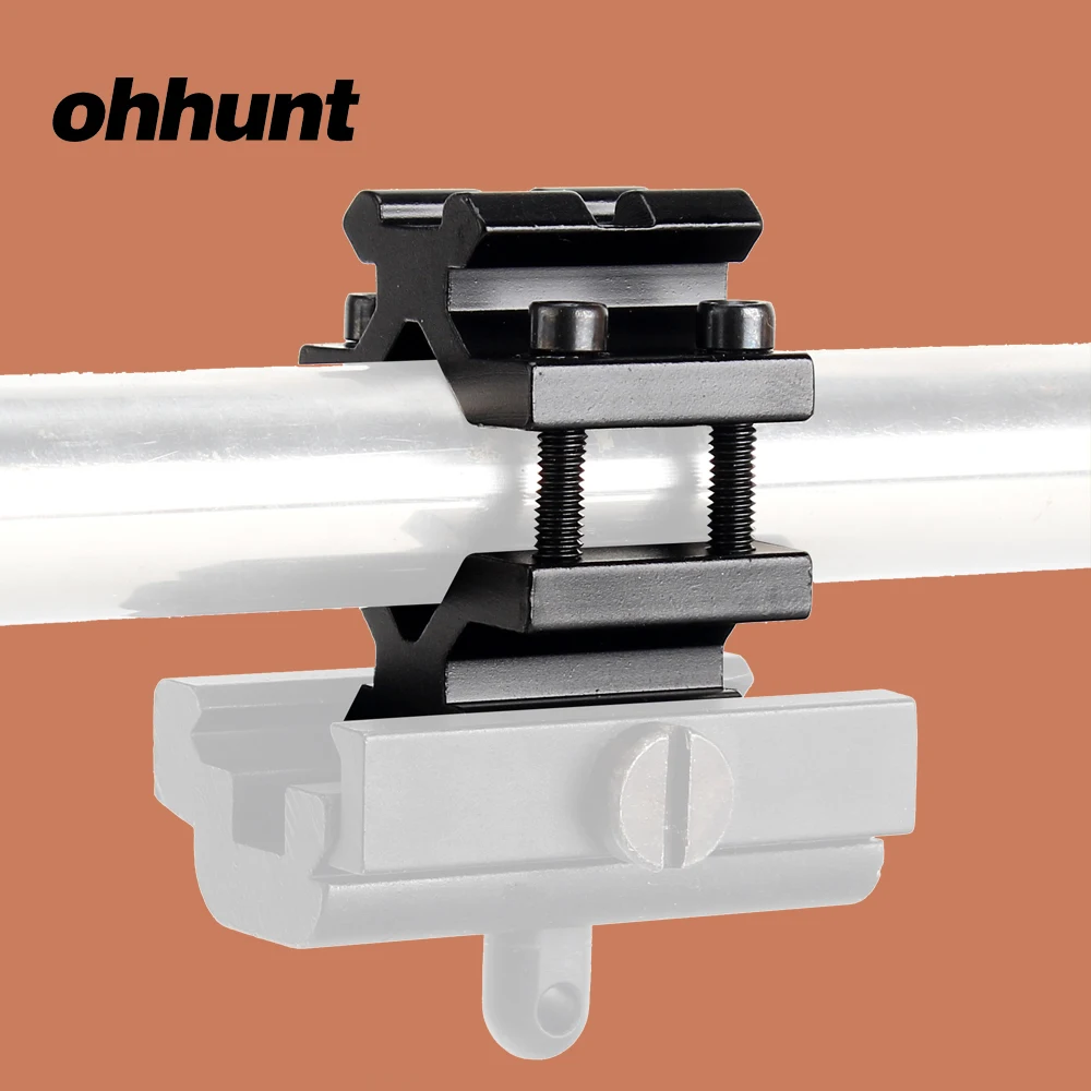 

ohhunt Universal Tactical Rifle Barrel Mount 2 Type Both Sides and One Side Weaver Picatinny Rail Hunting Riflescope Mounts