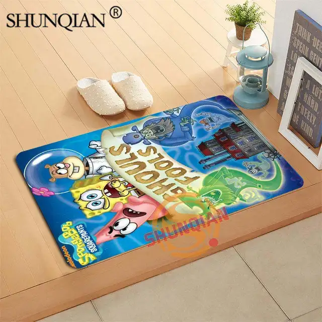 Spongebob Doormat Custom Your Mats Print slip resistant Door Mat Floor