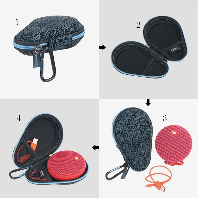 Чехол Shellnail для путешествий с Bluetooth динамиком JBL Clip 2 беспроводной динамик s Soundbox