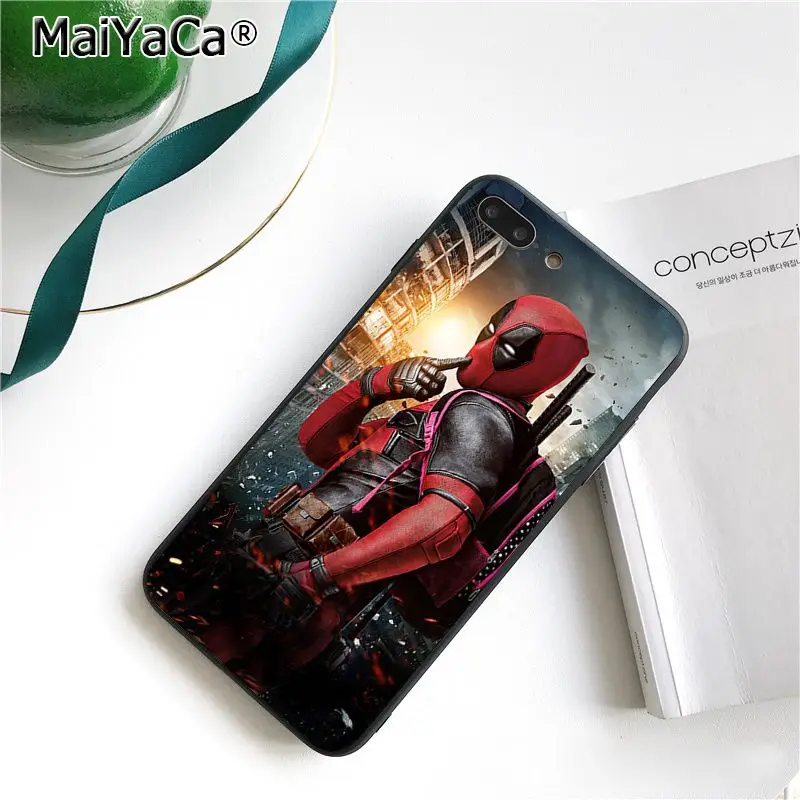 MaiYaCa классный Дэдпул из Вселенной Марвел чехол для телефона iphone 11 Pro 11Pro Max 8 7 6S Plus X XS MAX 5 5S SE XR - Цвет: A3