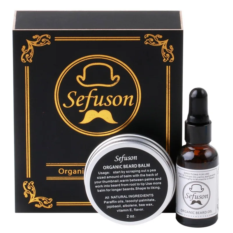 

Useful Beard cream beard mustache care set beard balm beard kit