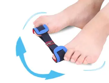 

10pcs/lot Big Toe Hallux Valgus Corrector Thumb Overlapping Adjuster Toe Separator Elastic Traction Belt Toe Bunion Brace Splint