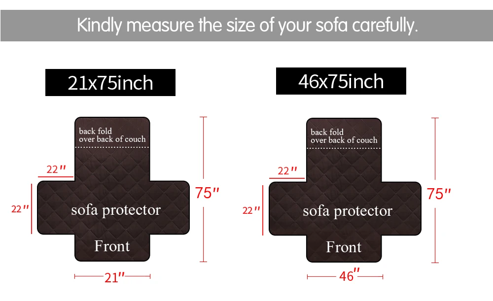 Waterproof Sofa Cover for Cat Dogs Pets Anti-dirty Non-slip Armchair Couch Slipcover Mat Loveseat Sofa Towel