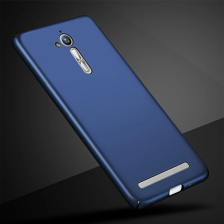 Жесткий матовый чехол для телефона asus zenfone GO ZB500KL ZB500KG ZB 500 KL KG 500KL 500KG ZB500 чехол для телефона 5,0" - Цвет: Royal Blue