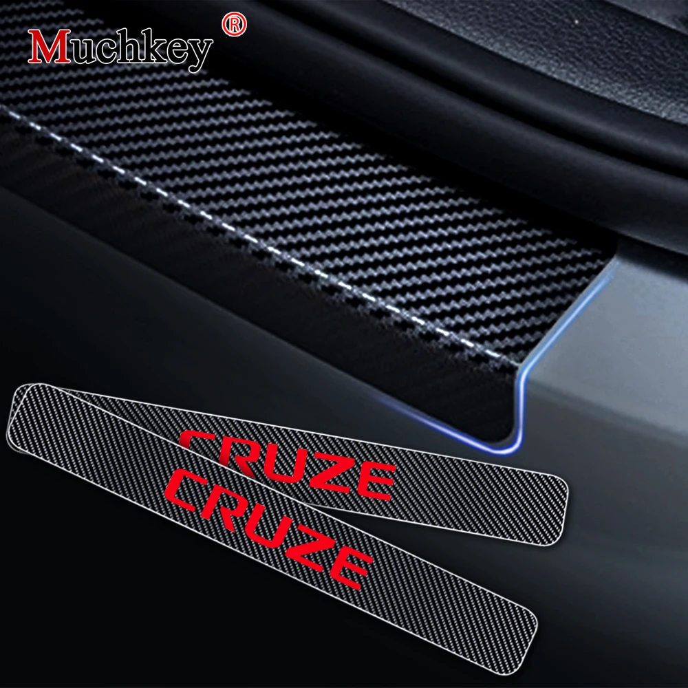 4 шт. накладки на пороги входной двери для Chevrolet CRUZE|Буксиры и подвесные подножки| |