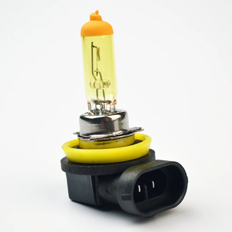 Hippcron Car Headlight Halogen Bulb H1 H3 H4 H7 H8 H11 9005 HB3 9006 HB4 12V 60/55W 1PCS 3000K Xenon Yellow fog light Spotlight halogen headlight bulb car headlights