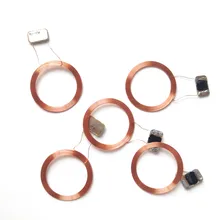 100 шт. RFID 13,56 МГц MFS50 микрозазор IC метка смарт-карты для Система контроля доступа ISO14443A F08 NFC теги голый катушки+ чип диаметром 20 мм