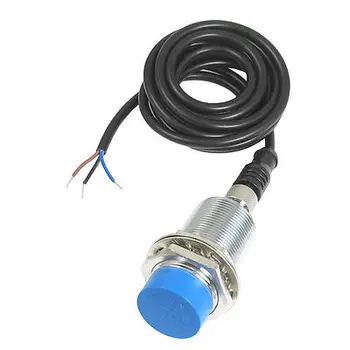

4P Aviation Connector 3-Wire DC 6-36V NPN NO 15mm Inductive Proximity Switch