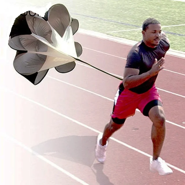 Регулируемая скорость тренировки Сопротивление зонтик поясной ремень спортивный парашют для бега атлетика Сила Фитнес Тренажеры
