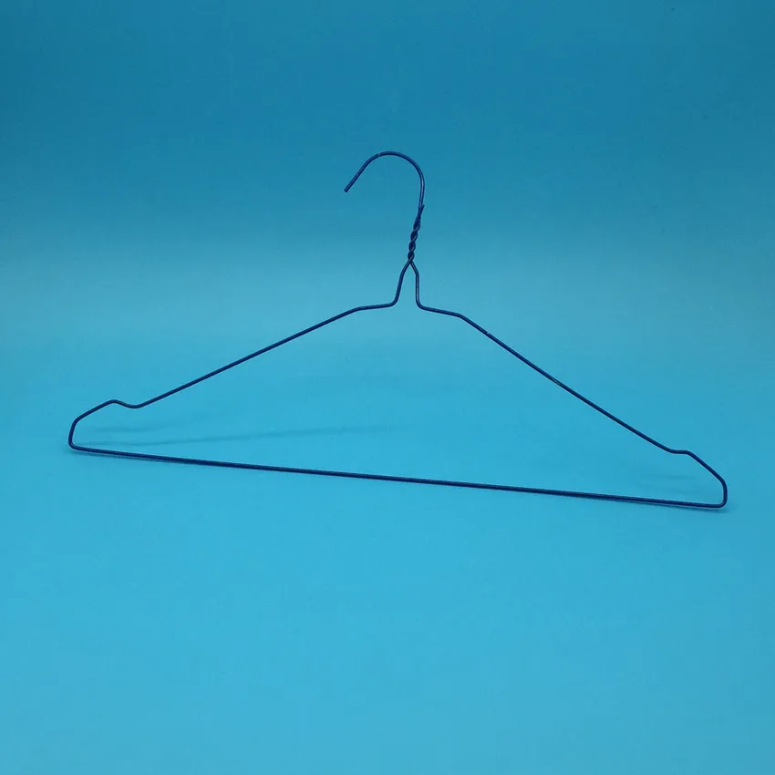 cheapest laundry wire hangers sprayed metal hangers in blue color best