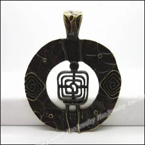 

3pcs Vintage Charms Pendant Antique bronze Fit Bracelets Necklace DIY Metal Jewelry Making