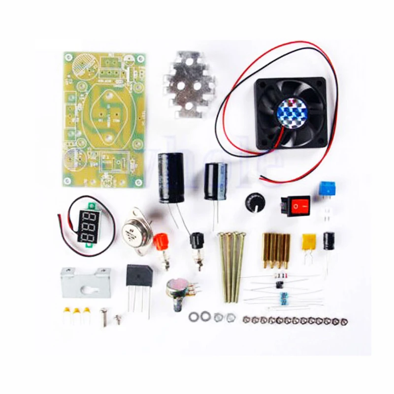 DIY LM338K 3A Step Down Power Supply Module DIY Kit for Arduino Raspberry pi Electronic DIY Kit02