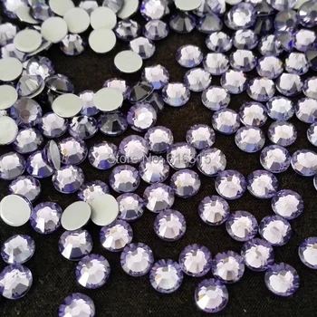 

Top A ss30 Violet hot fix loose rhinestone 288pcs per bag, cup chain trimming rhinestone wholesale price