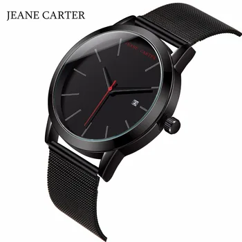 

Business Mens Watches Top Brand Luxury Quartz Date Watch Men Casual Slim Mesh Steel Waterproof Sport Watch Relogio Masculino