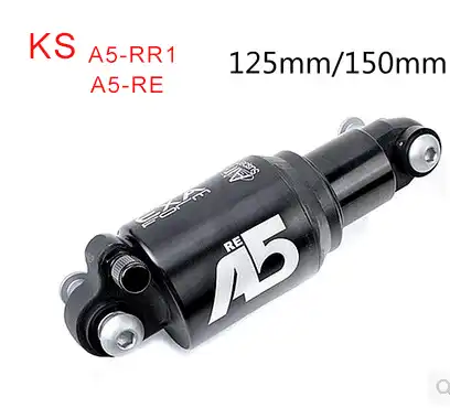 Kind shock ks A5-RR1 RE мягкое автомобильное регулируемое Устройство Амортизатора 125 мм 150 мм задняя подвеска велосипеда - изображение