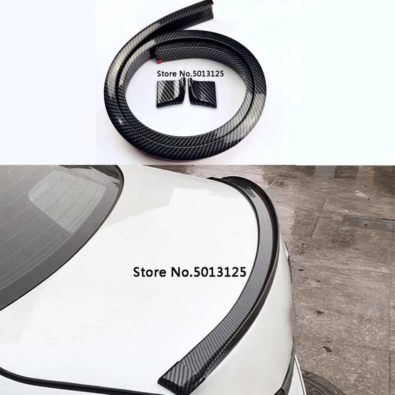 

Car Styling Tail Decorative Stickers Tail Trunk Wing Trim Exterior Accessories For Toyota Rav4 Vitz Yaris Camry 2017 2018 2019