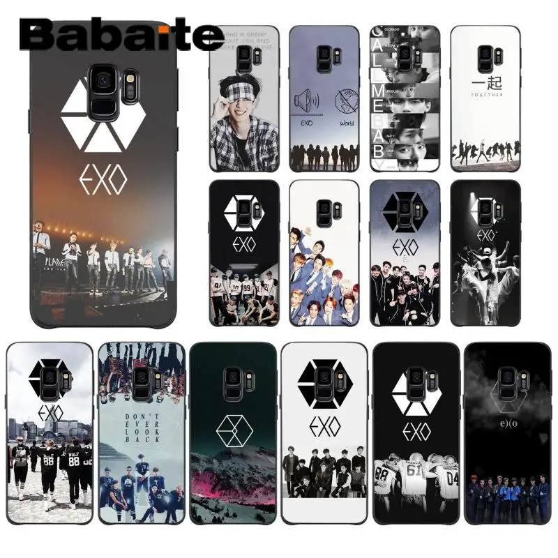 

Babaite Park Chanyeol EXO Star TPU Soft Silicone Phone Case Cover For Samsung GALAXY Note9 Note2 Note3 Note5 Note7 Note8 Note4