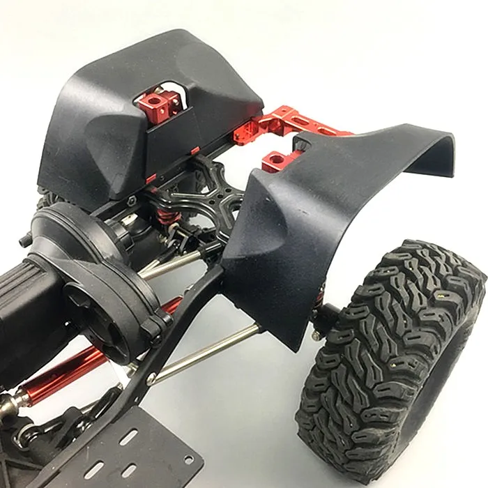 KYX гоночный нейлон крыло/брызговик для RC Гусеничный автомобиль Axial SCX10 II Wrangler