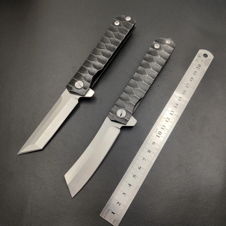 

Swayboo D2 Steel High Hardness High And Quality Sharp Pure Steel Handle Portable Outdoor Shaving Beard Folding Knife EDC Tool