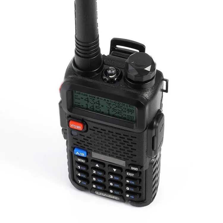 Обновленный Baofeng Uv-5R аккумулятор 2800 мАч HT Woki Toki радио для 10 км длинный диапазон коммуникатор радио полицейские сканеры SB трансивер