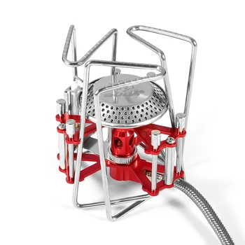 

Foldable Camping Stoves Furnace Strong 3200W Folding Gas Stove Portable Furnace Cooking Picnic Split Outdoor Stove Gas Stove