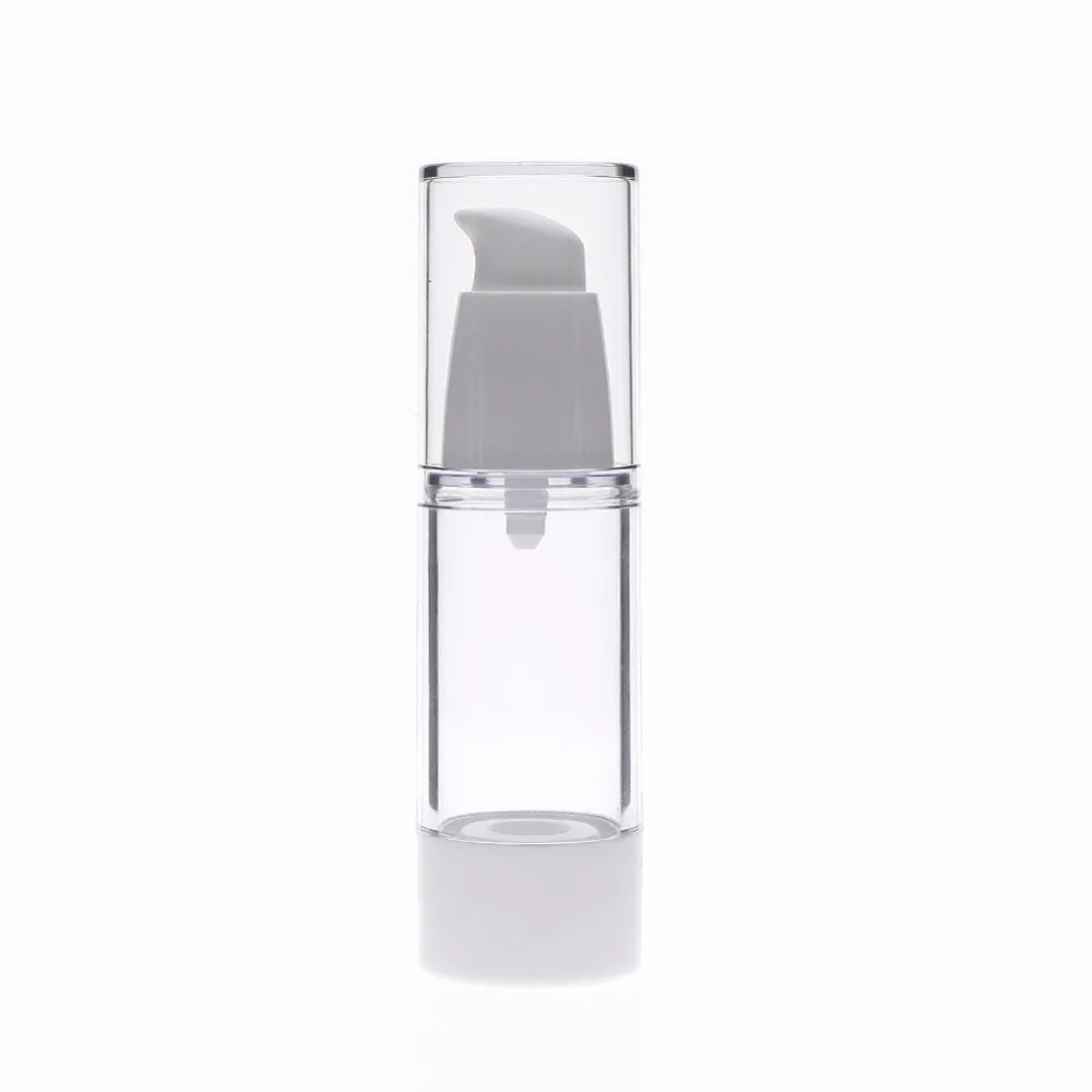 

30ml Transparent Airless Pump Vacuum Bottle Toiletries Container Refillable Plastic Bottles Travel Set Empty Containers #225815