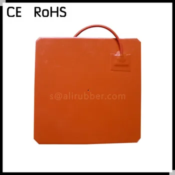 

24V Silicone Rubber Heater Bed 300MM x 300MM For 3D Printer With 100k thermistor