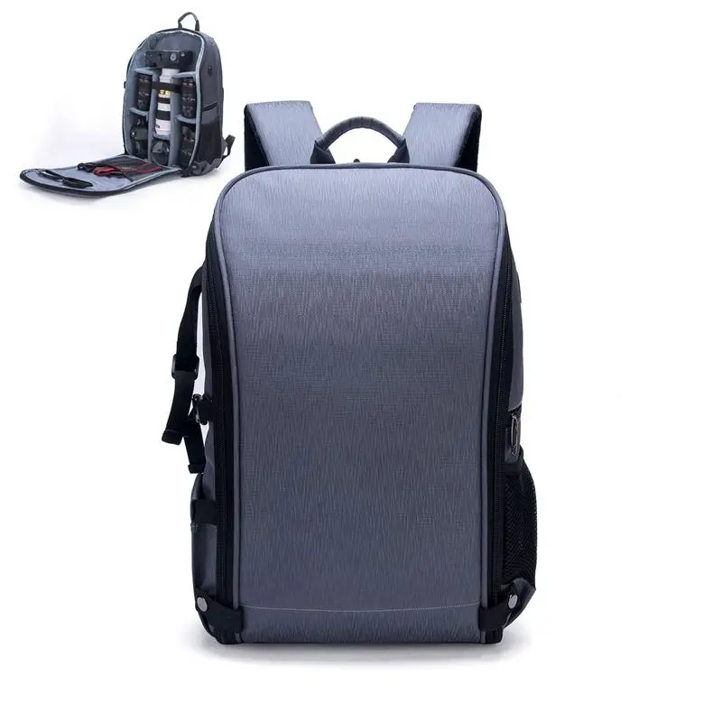 

Multi-functional Camera Bag Waterproof Shockproof Partition Protection Backpack for SLR/DSLR/Mirrorless Camera Lens Battery