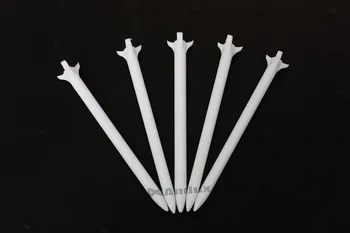 

Andux 50pcs Professional Golf Tees 3 Prong Plastic Tee White 3 1/4 inch NEW T/3C